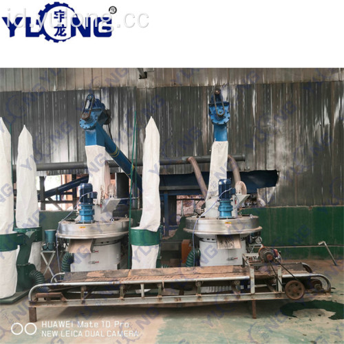 YULONG XGJ560 pabrik pelet kayu agico